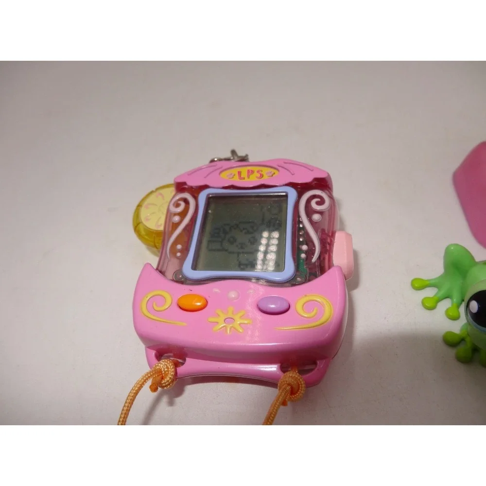 Littlest Pet Shop Digital Pet Guinea Pig LPS Rare 2006 Russell The Hedgehog On‎